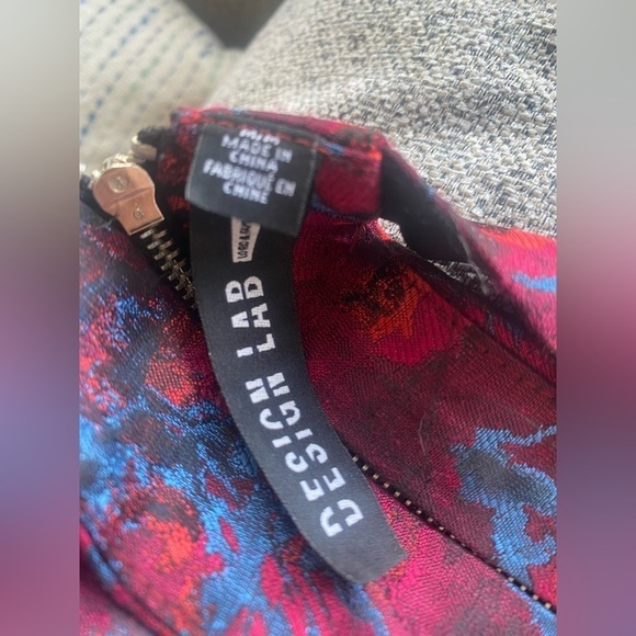 Design Lab Floral Print Dress - Picture 6 of 7